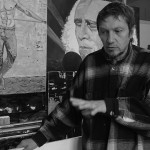 Clément Baeyens in his studio in Sète